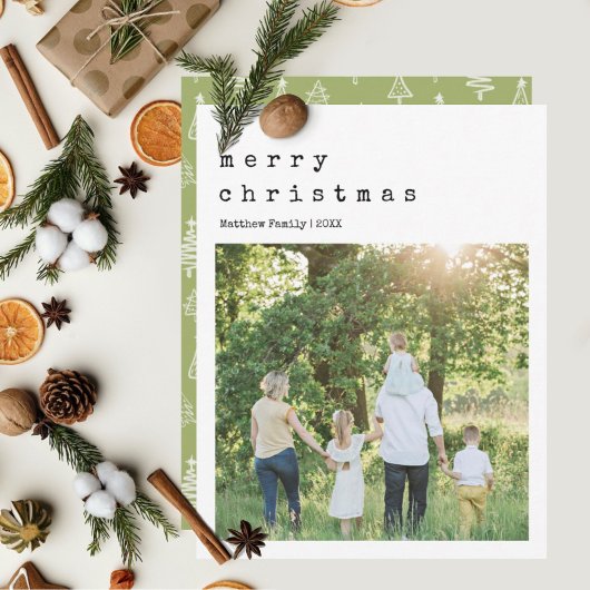 ミニマリスト タイプライター クリスマス 写真 クリスマス