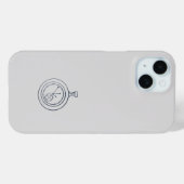ミニマリスト ダークアカデミア 学生 学習 集中 Case-Mate iPhoneケース (裏面 (横))