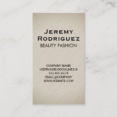 ミニマリスト テクスチャ 背景 名刺 (正面)