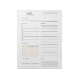 ミニマリスト・デイリー・プランナー ノートパッド