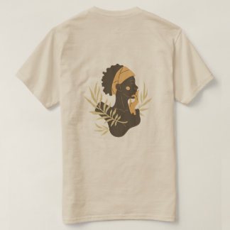 ミニマリスト・トライバル・シルエット・アートTシャツ Tシャツ