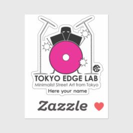 ミニマリスト ドラムキット - Tokyo Edge Lab シール