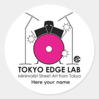 ミニマリスト ドラムキット - Tokyo Edge Lab ラウンドシール