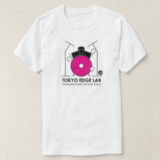 ミニマリスト ドラムキット - Tokyo Edge Lab Tシャツ