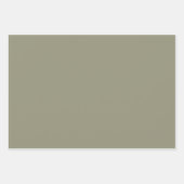 ミニマリスト ナチュラル アースィー ウッドランド テーマ ラッピングペーパーシート (正面3)