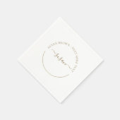 ミニマリスト・ナプキン スタンダードカクテルナプキン (角)