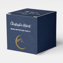 ミニマリスト ネイビーブルー 不動産 フェイバーボックス