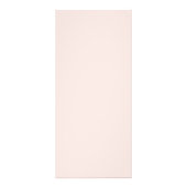 ミニマリスト ハンド アンド ラッシュ ロゴ メイクアップ アーティスト ピンク ラックカード (裏面)