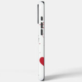 ミニマリスト ハート ラインアート 私はあなたを愛してる Case-Mate iPhoneケース (裏面 / 左)