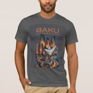 ミニマリスト バクー サイバー端末 アーバンストリートウェア デ Tシャツ