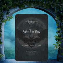 ミニマリスト バット ゴシック ウェディング