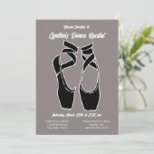 ミニマリスト バレエ発表会 招待状 (スタンド正面)