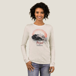 ミニマリスト バレエ ポーズ Not パッシブ トライブレンドTシャツ