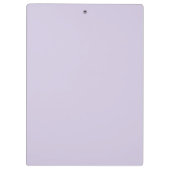 ミニマリスト・パープルスクールモノグラム クリップボード (裏面)