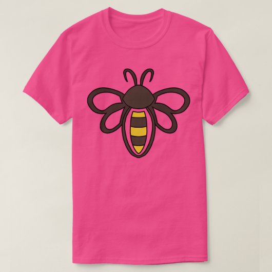 ミニマリスト・ビー Tシャツ (デザイン正面)