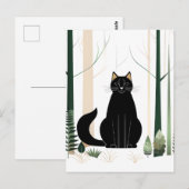 ミニマリスト・フォレストキャットは新しい猫種で、 ポストカード (正面/裏面)