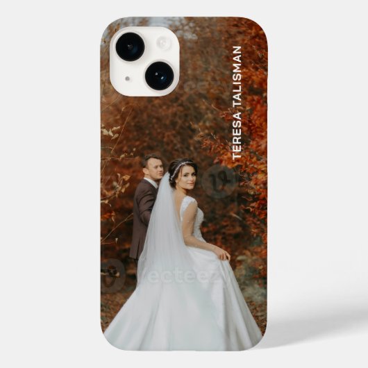 ミニマリスト フルフォト iPhone カー Case-Mate iPhoneケース (裏面)