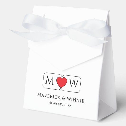 ミニマリスト ブラック&ホワイト ラージ テント フェイバーボックス (正面)