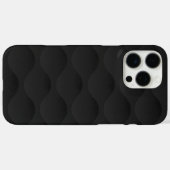 ミニマリスト ブラック 3D 波紋 パターン iPhone 16 Pro Ma Case-Mate iPhoneケース (裏面 (横))