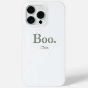 ミニマリスト・ブー・ハロウィンiPhone 15 Pro Maxケース iPhone 15 Pro Maxケース