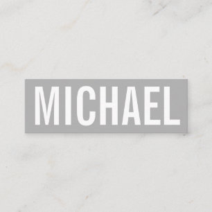 ミニマリスト·プロフェッショナルはっきりした·名刺 スキニー名刺