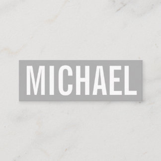 ミニマリスト·プロフェッショナルはっきりした·名刺 スキニー名刺