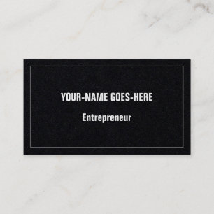 ミニマリスト、プロフェッショナル名刺 名刺