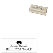 ミニマリスト・ベア・オブ・ザ・ライブラリー ラバースタンプ (押印)