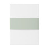 ミニマリスト・ボヘミアン・セージ 招待状ベリーバンド (裏面例)