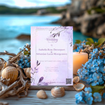 ミニマリスト・ボヘミアン・ラベンダー&シルバー結婚ズ