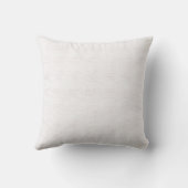 ミニマリスト ボホー 水彩 葉のリース モノグラム クッション (裏面)