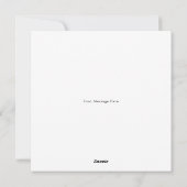 ミニマリスト ボーホー ファミリー フォト キッズ ベイビー バレンタインズ シーズンカード (裏面)