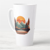 ミニマリスト マウンテンシーン ラテマグ - 17 oz (左アングル)