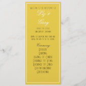 ミニマリスト・マスタード・イエロー・プログラム プログラム (正面)