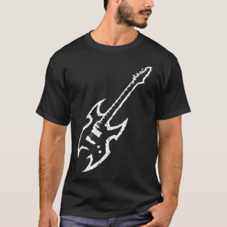 ミニマリスト・マナ・ギタリスト・ミュージシャン・ファン・ロック・バンド Tシャツ