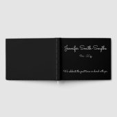 ミニマリスト&ミニマル葬儀ゲストブック ゲストブック (全面)