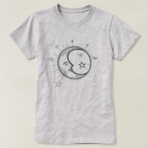 ミニマリスト・ムーンTシャツ