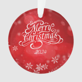 ミニマリスト メリークリスマス オーナメント