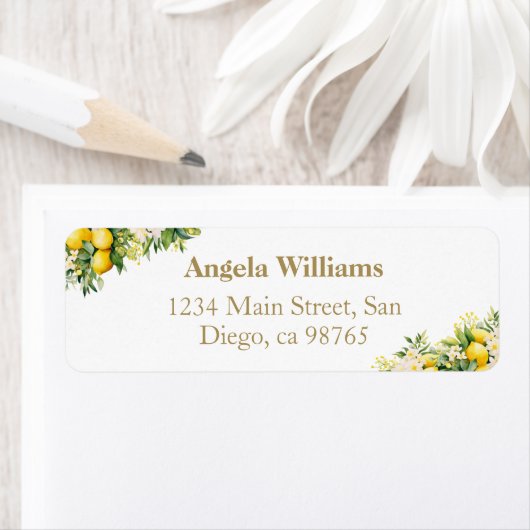 ミニマリスト モダン メイン スクイーズ ブライダル シャワー ラベル (インサイチュ)