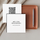 ミニマリスト モダン QRコード