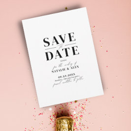 ミニマリスト・モノグラムブラック&ホワイトWebサイトQRコード セーブザデート