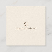 ミニマリスト・モノグラム