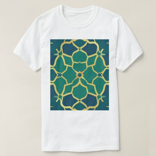 ミニマリスト ラインアート ナチュラル Tシャツ (デザイン正面)