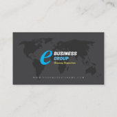 ミニマリスト、ラグジュアリー、プロフェッショナル、 名刺 (裏面)