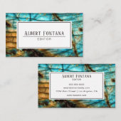 ミニマリスト・ラブラドーライト 名刺 (正面/裏面)