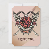 ミニマリスト ラブ ローズとアローズ シーズンカード (正面)