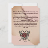 ミニマリスト ラブ ローズとアローズ シーズンカード (裏面)