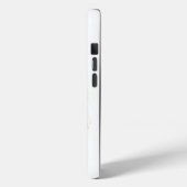 ミニマリスト レッドハート 名前 ソフィア iPhone 15 ケース Case-Mate iPhoneケース (裏面 / 左)
