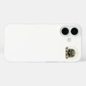 ミニマリスト・レトロスタイルの市松模様ドットiPhone 16 Case-Mate iPhoneケース (裏面 (横))