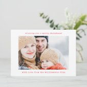 ミニマリスト レトロ タイプライター 2 枚の写真 クリスマス (スタンド正面)